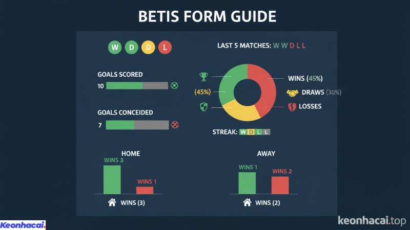 Trong 10 trận đấu gần nhất trên mọi đấu trường, đội bóng này đã có được 5 chiến thắng, 4 trận hòa và chỉ để thua duy nhất 1 trận