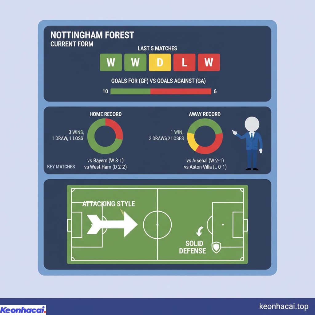 Nottingham rõ ràng đang cho thấy sự vượt trội hơn hẳn so với Utrecht
